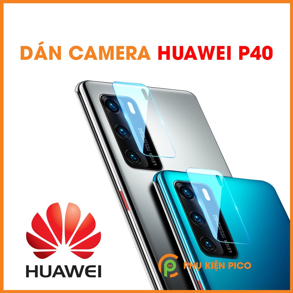 Dán camera Huawei P40 cường lực camera trong suốt độ cứng 7H