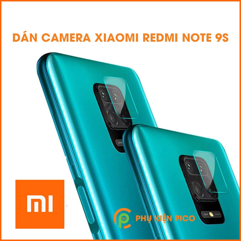 Dán camera Xiaomi Redmi Note 9s cường lực camera trong suốt