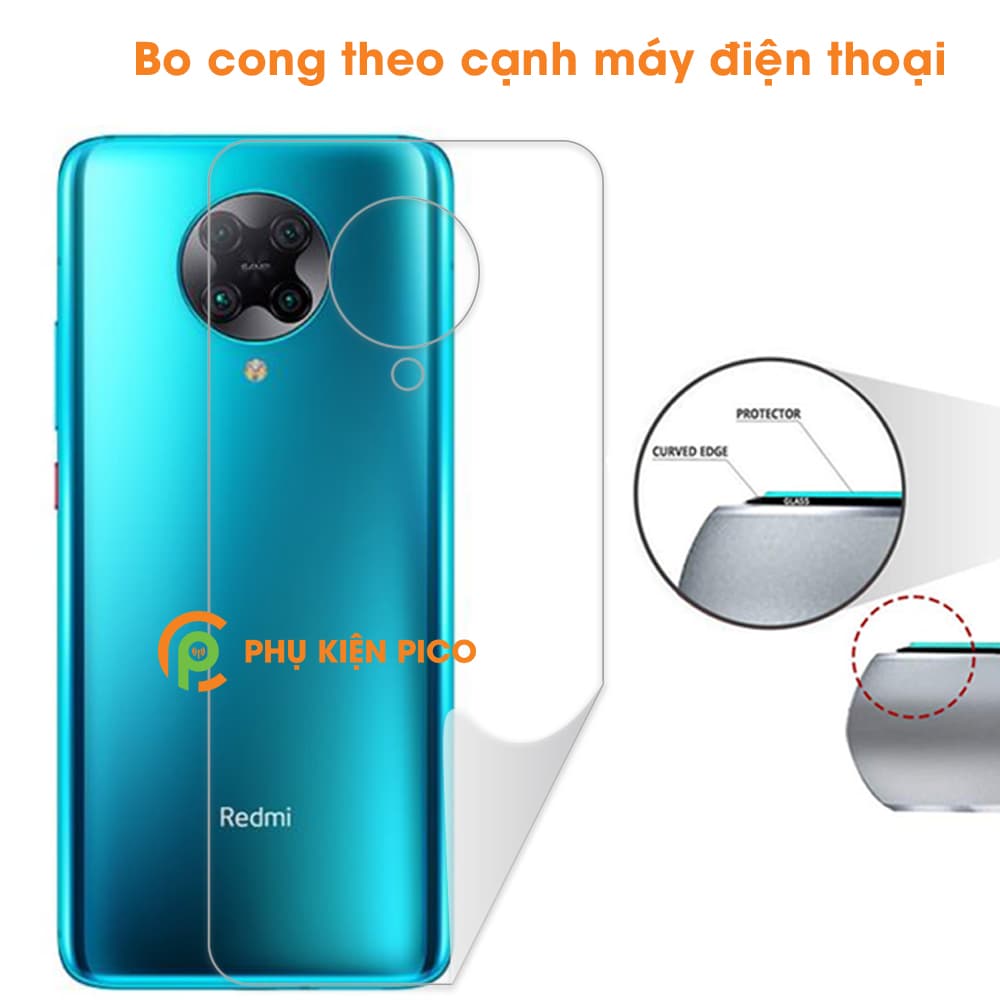 Dán lưng Xiaomi Poco F2 Pro PPF cao cấp dẻo trong suốt - 4