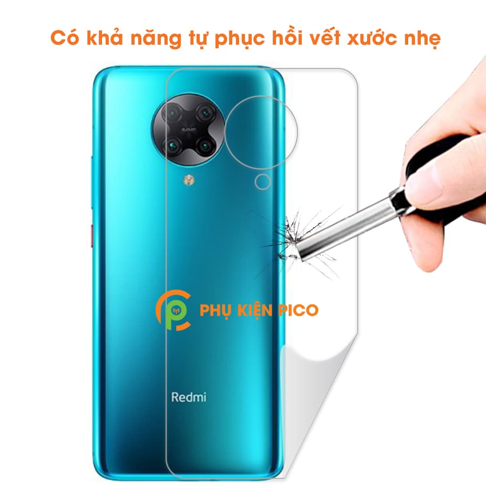 Dán lưng Xiaomi Poco F2 Pro PPF cao cấp dẻo trong suốt - 2
