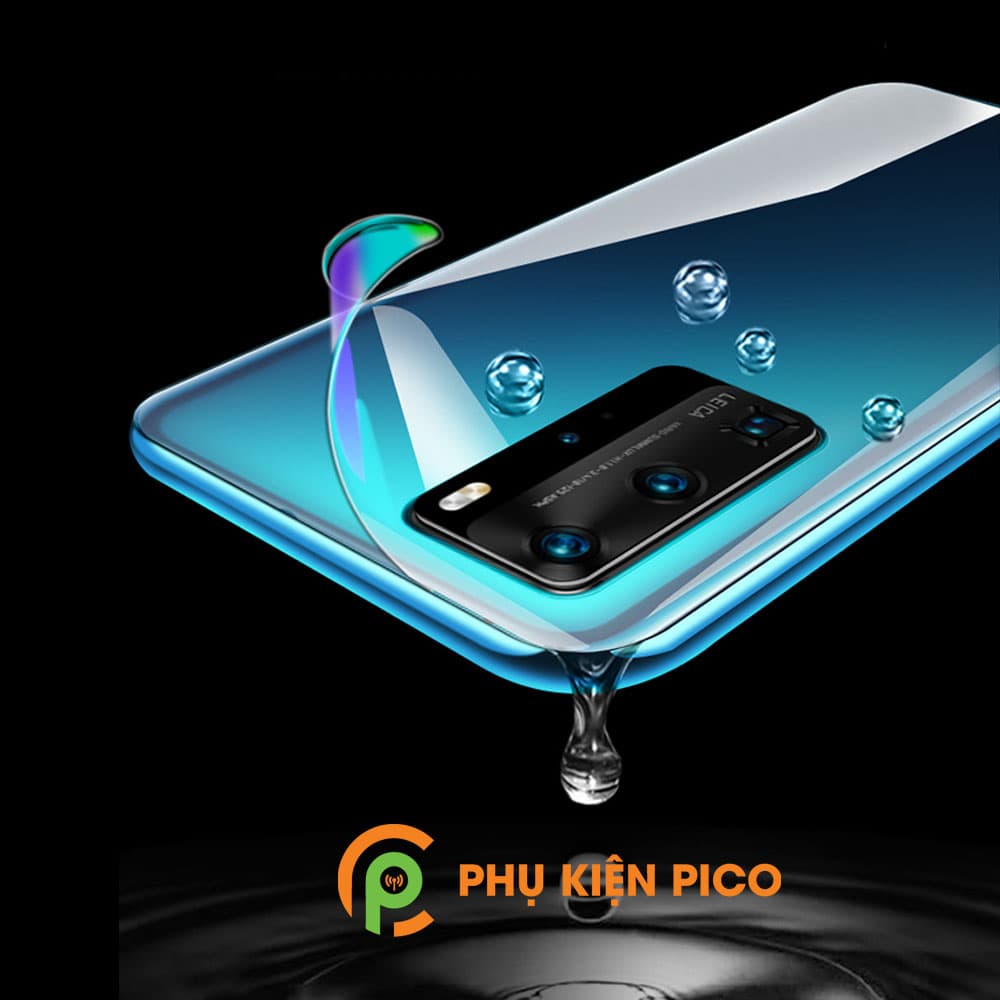 Dán màn hình Huawei P40 Pro và Dán lưng Huawei P40 Pro PPF cao cấp dẻo trong suốt - combo2 - 4