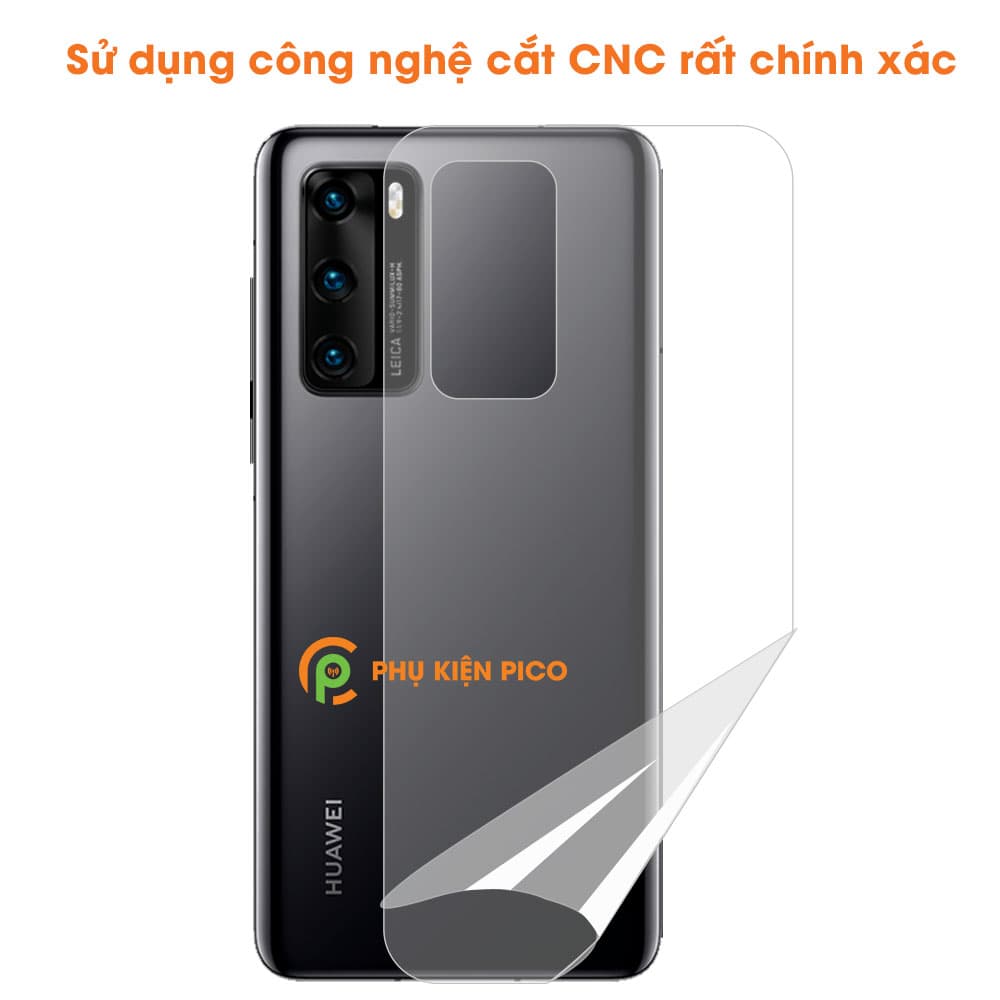Dán lưng Huawei P40 PPF cao cấp dẻo trong suốt - 4