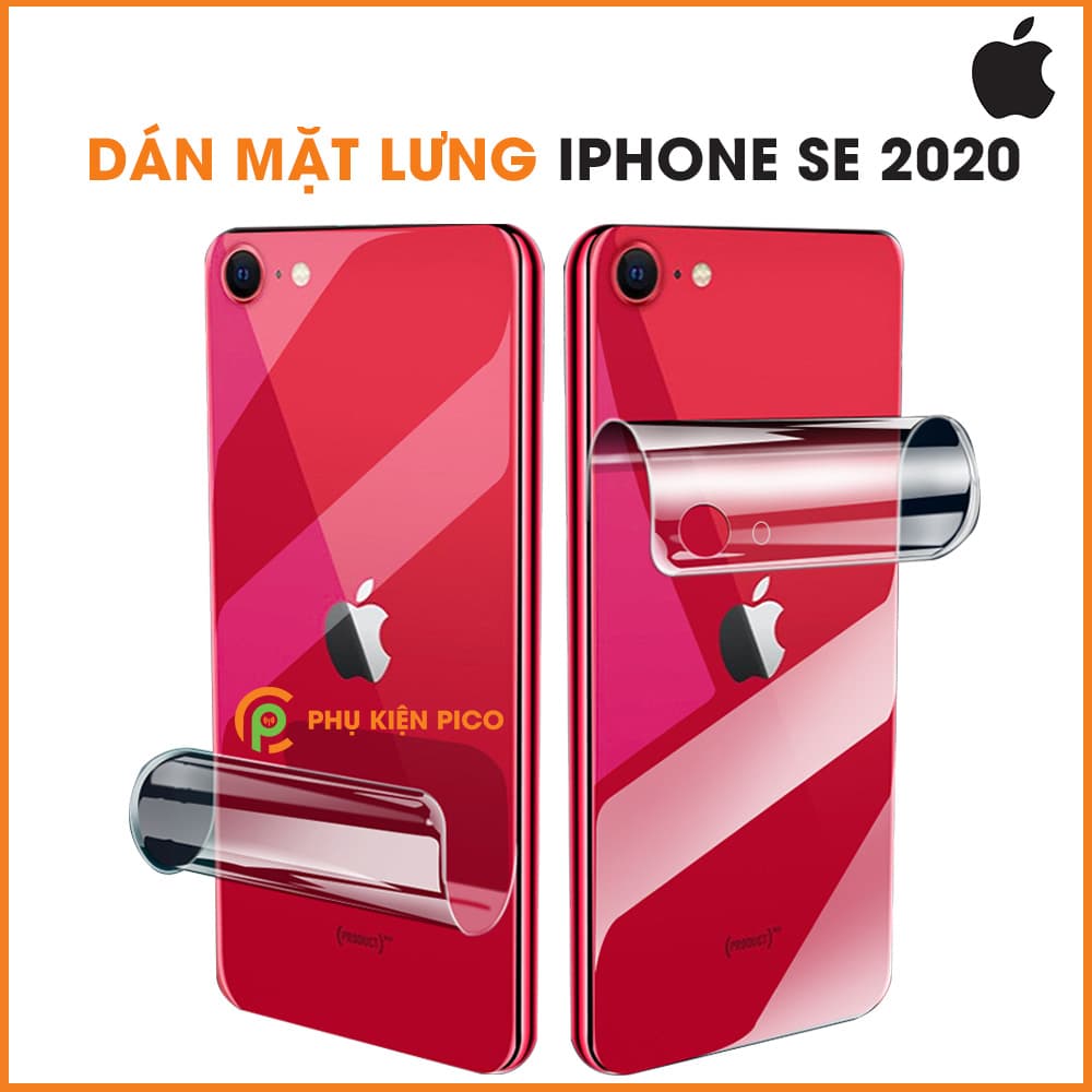Dán lưng Iphone SE 2020 PPF cao cấp dẻo trong suốt