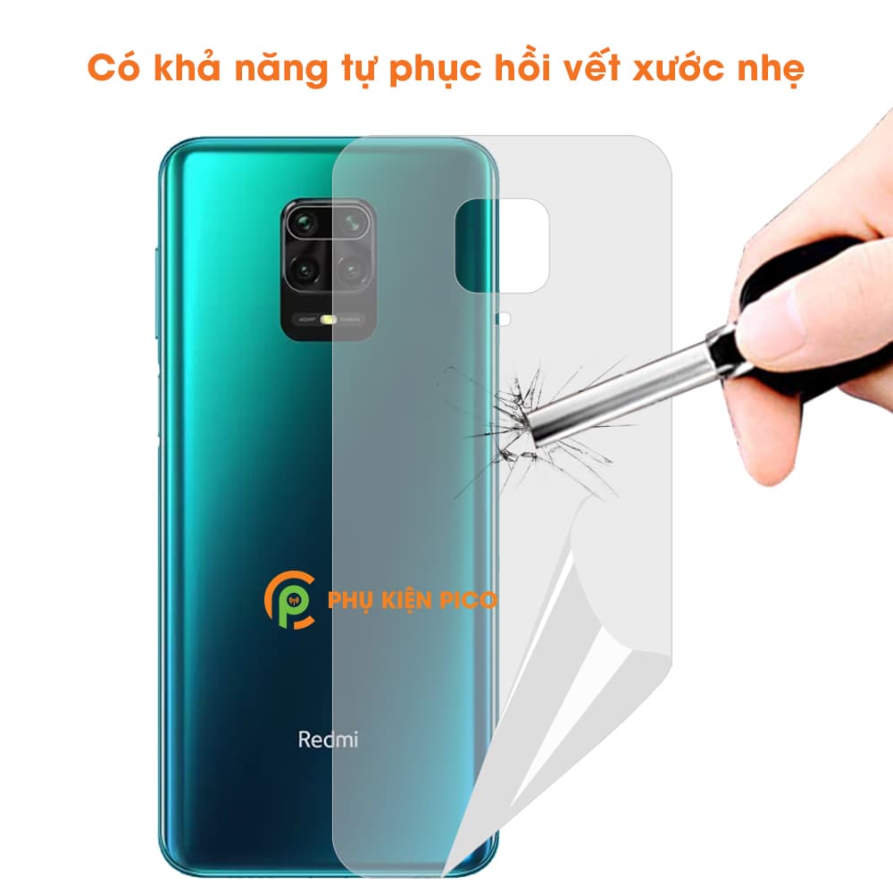 Dán màn hình Xiaomi Redmi Note 9s và dán mặt lưng Redmi Note 9s và dán camera Redmi Note 9s - Combo3 - 2