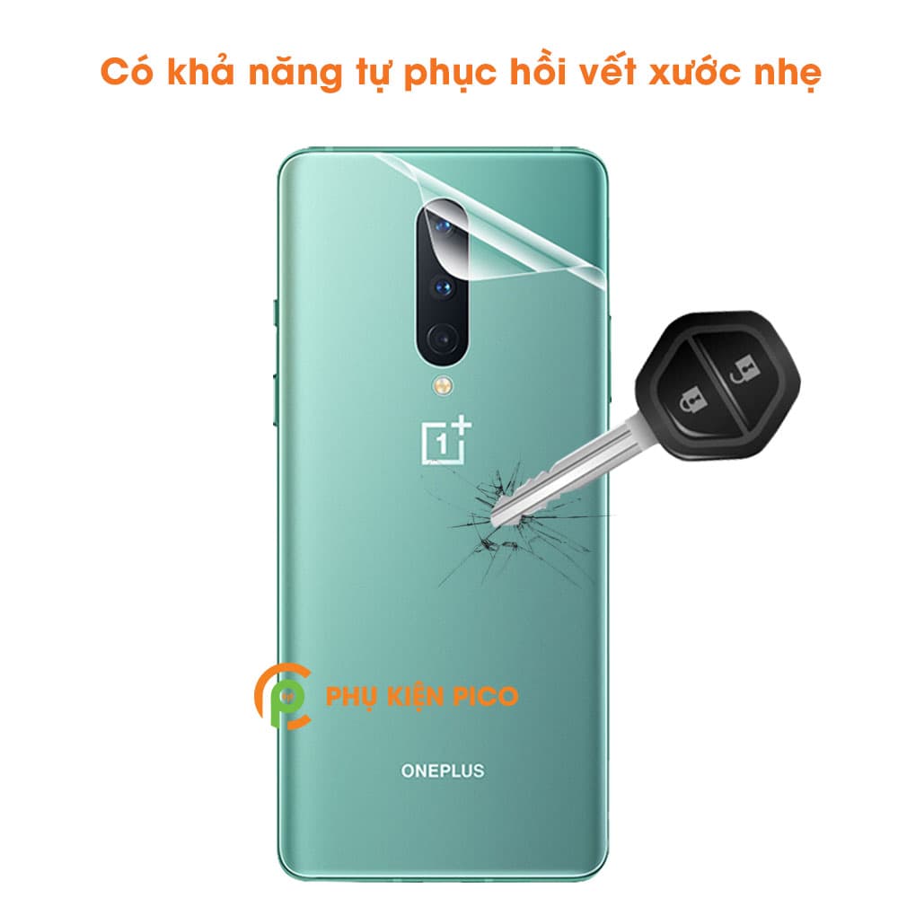 Dán màn hình Oneplus 8 và Dán lưng Oneplus 8 PPF cao cấp dẻo trong suốt - combo2 - 4