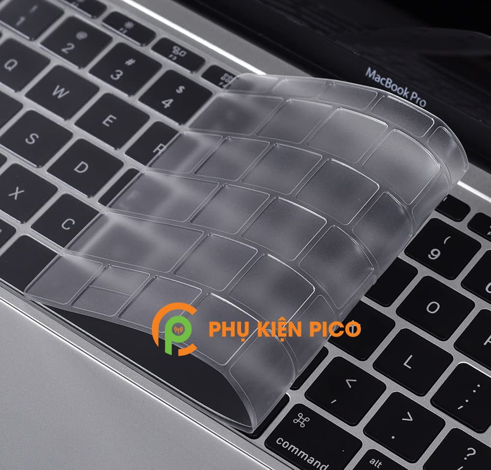 Phủ phím Macbook Air, Macbook Pro, Macbook Retina trong suốt TPU cao cấp chống nước, bụi bẩn - Phủ phím Macbook - 6