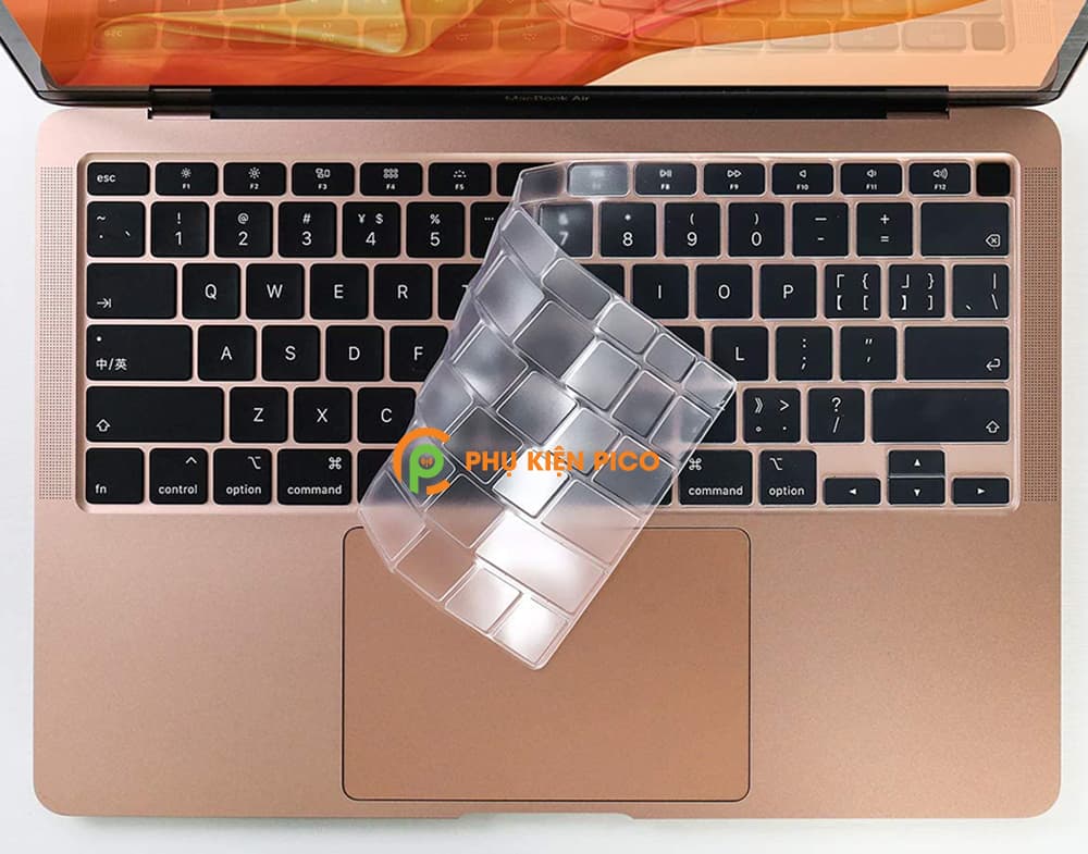 Phủ phím Macbook Air, Macbook Pro, Macbook Retina trong suốt TPU cao cấp chống nước, bụi bẩn - Phủ phím Macbook - 2