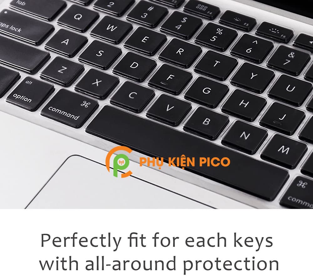 Phủ phím Macbook Air, Macbook Pro, Macbook Retina trong suốt TPU cao cấp chống nước, bụi bẩn - Phủ phím Macbook - 8
