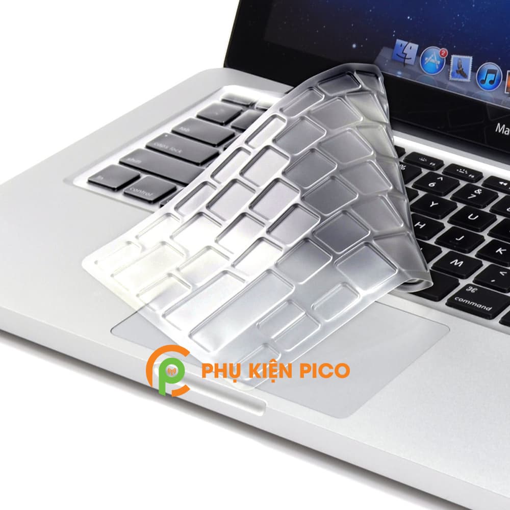 Phủ phím Macbook Air, Macbook Pro, Macbook Retina trong suốt TPU cao cấp chống nước, bụi bẩn - Phủ phím Macbook - 9