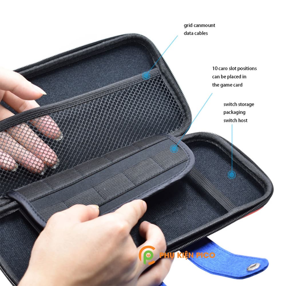 Túi đựng Nintendo Switch phiên bản Mario túi cứng chống sốc chống nước - 2
