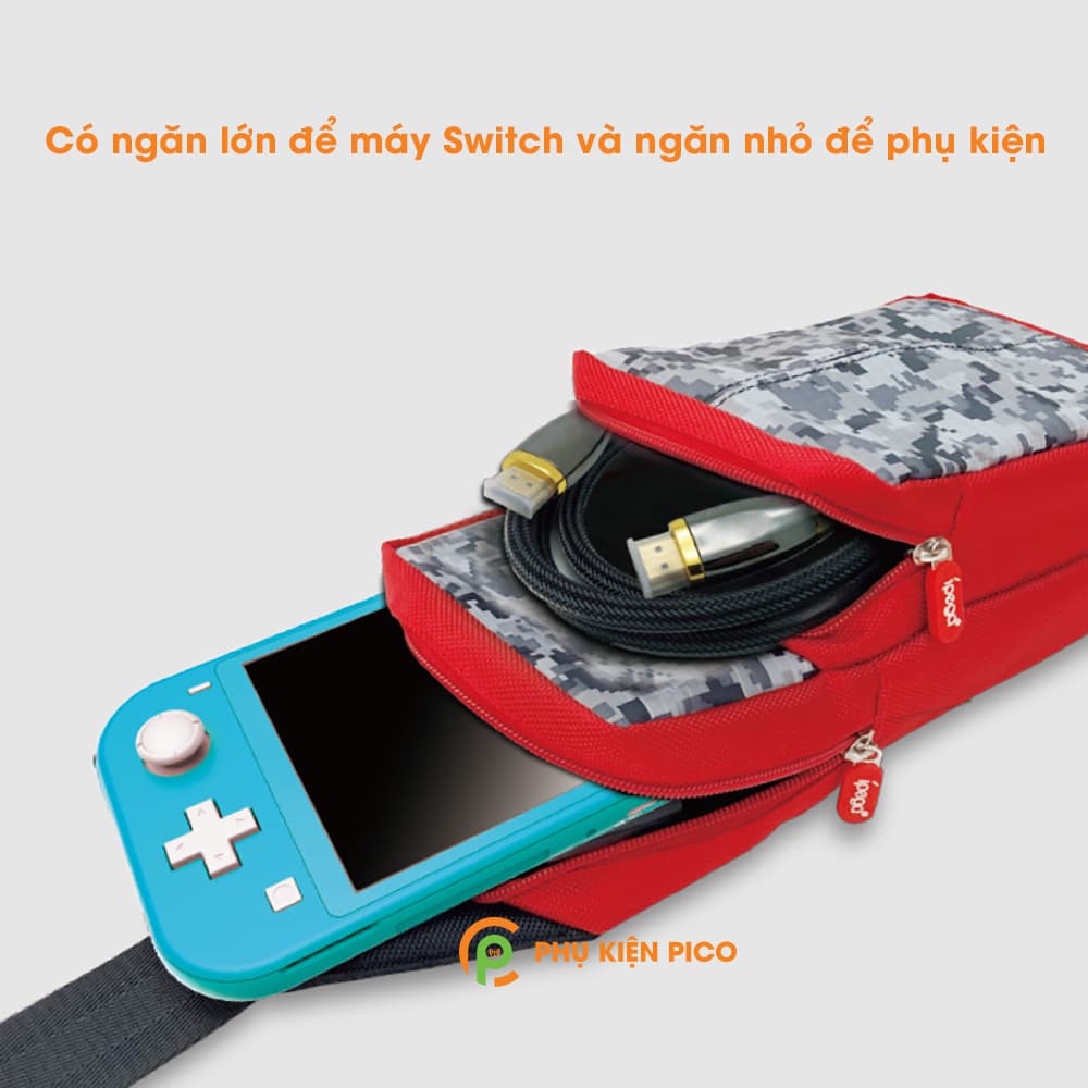Túi đựng Nintendo Switch chính hãng ÍPega - Túi chéo Nintendo Switch, Túi chéo Nintendo Switch Lite - 11