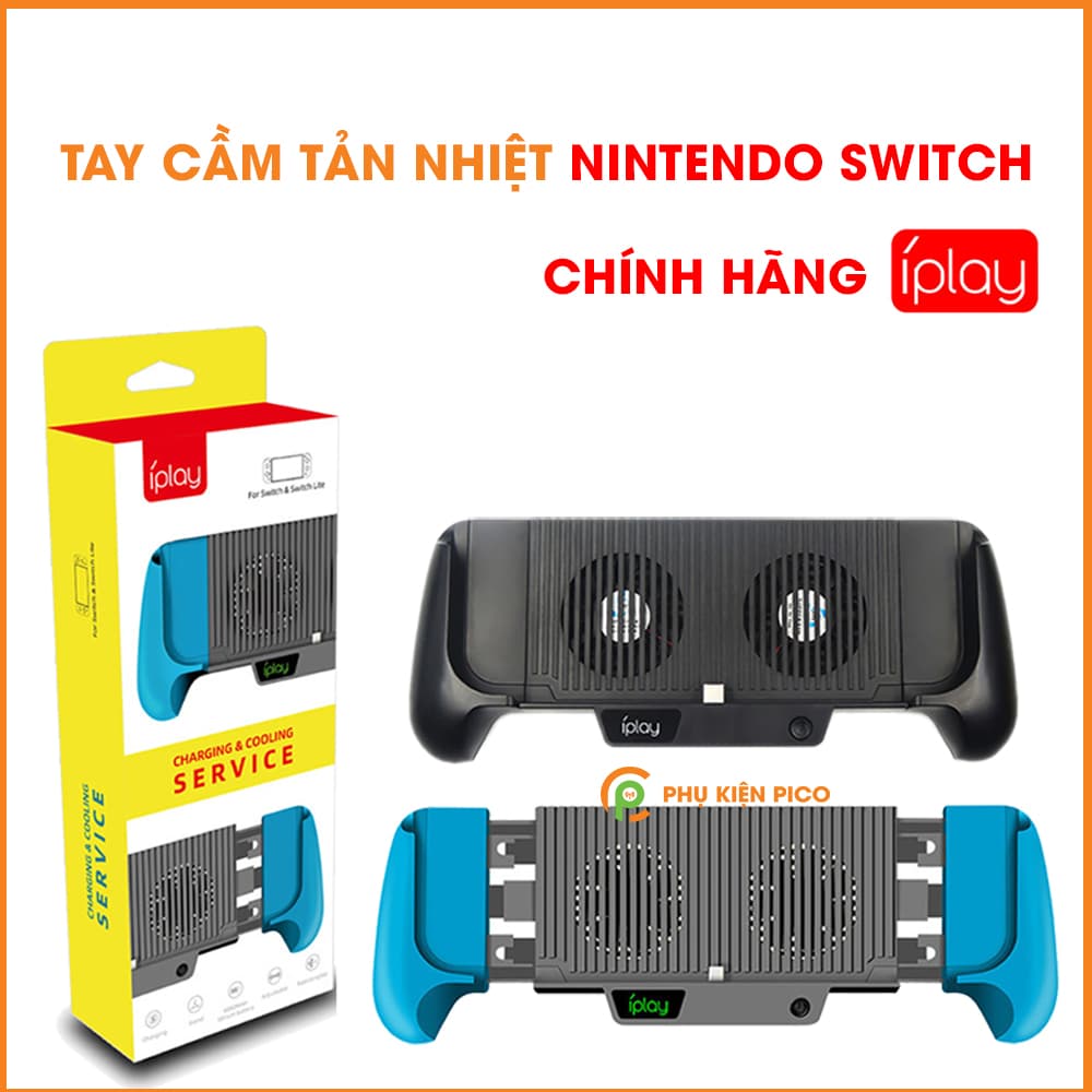 Tay cầm chơi game Nintendo Switch chính hãng Íplay quạt tản nhiệt siêu mát
