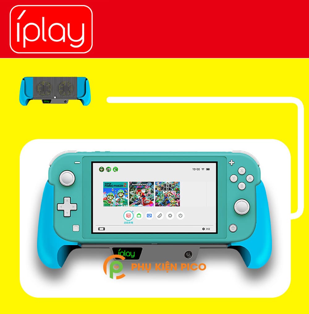 Tay cầm chơi game Nintendo Switch chính hãng Íplay quạt tản nhiệt siêu mát - 2