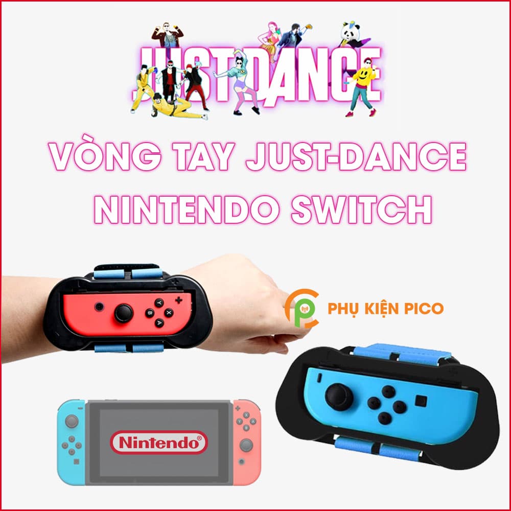 Vòng tay Justdance Nintendo Switch chính hãng JYS Gắn Joy-Con chơi game vận động