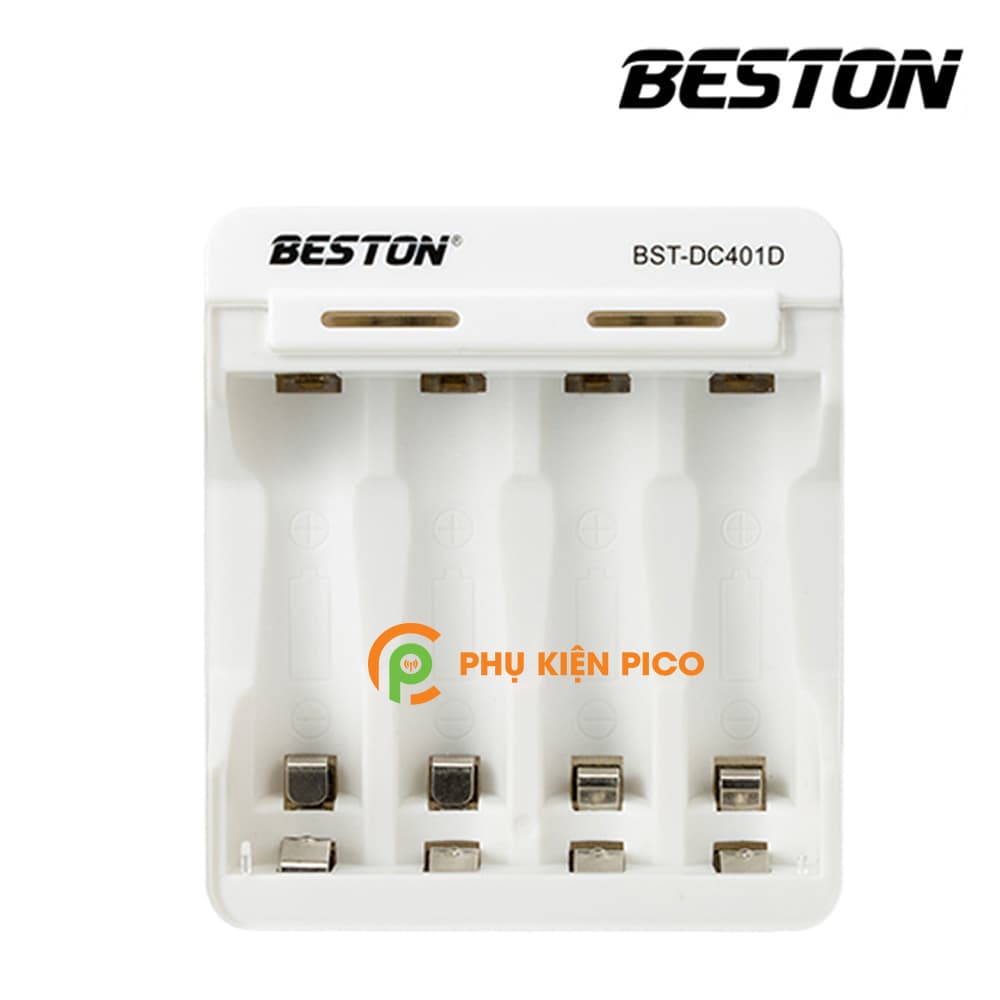 Bộ pin sạc và củ sạc chính hãng Beston AAA 1300mAh, AA 1200mAh, AA 3000mAh, C807B, DC40l - 8