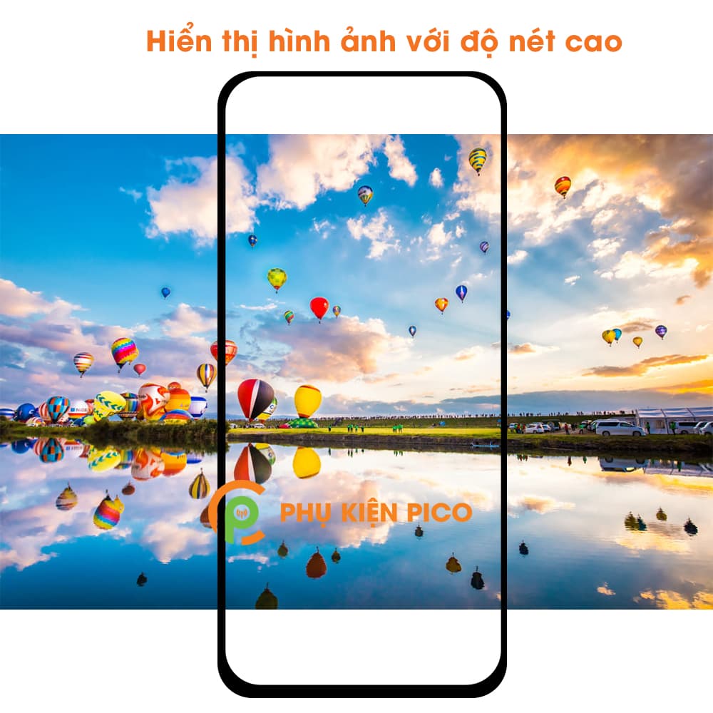 Cường lực Reno 3 viền đen siêu mỏng độ cứng 9H full màn hình – Dán màn hình Oppo Reno 3 - 2