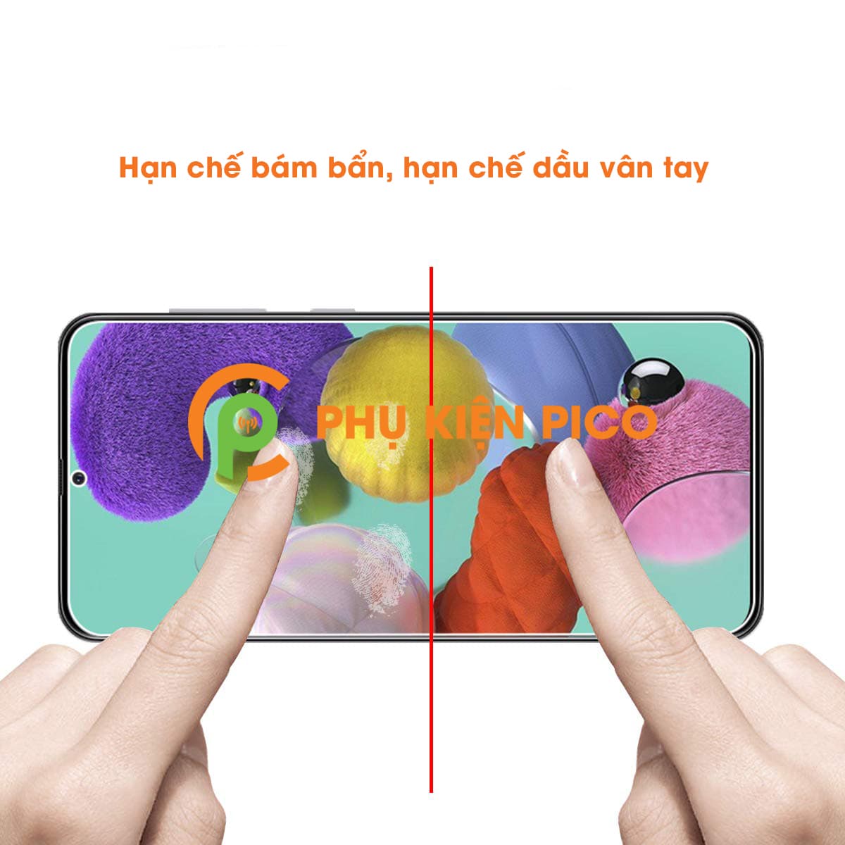 Kính cường lực Samsung Galaxy A51 chính hãng Gor trong suốt 1 chiếc - 8