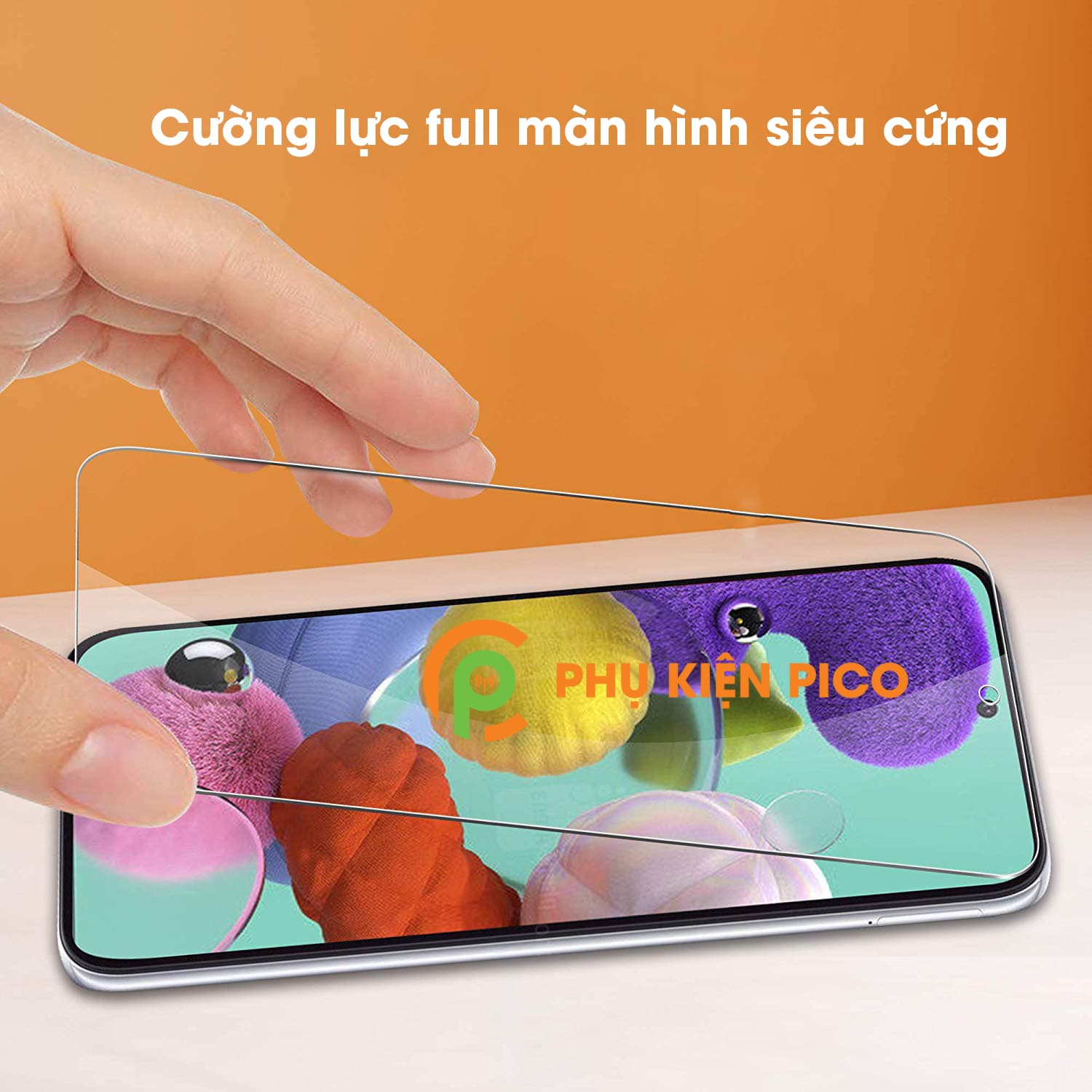 Kính cường lực Samsung Galaxy A51 chính hãng Gor trong suốt 1 chiếc - 5
