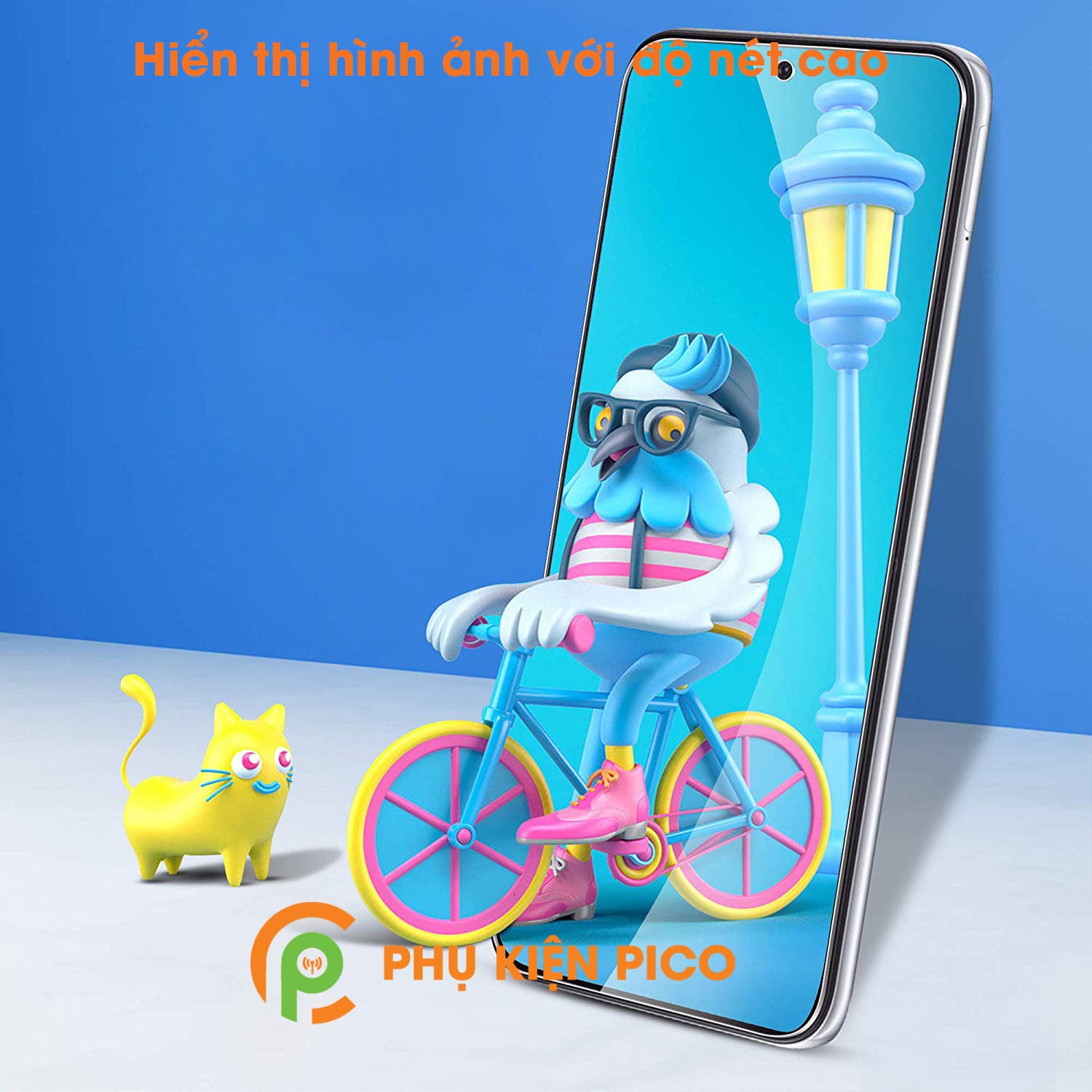Kính cường lực Samsung Galaxy A51 chính hãng Gor trong suốt 1 chiếc - 4