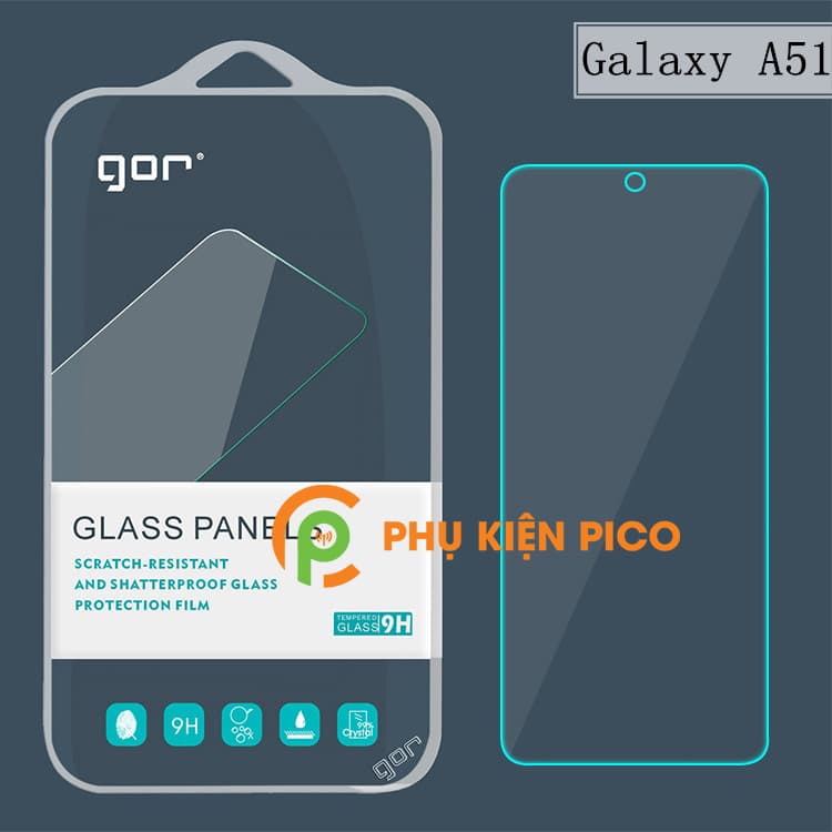 Kính cường lực Samsung Galaxy A51 chính hãng Gor trong suốt 1 chiếc - 2