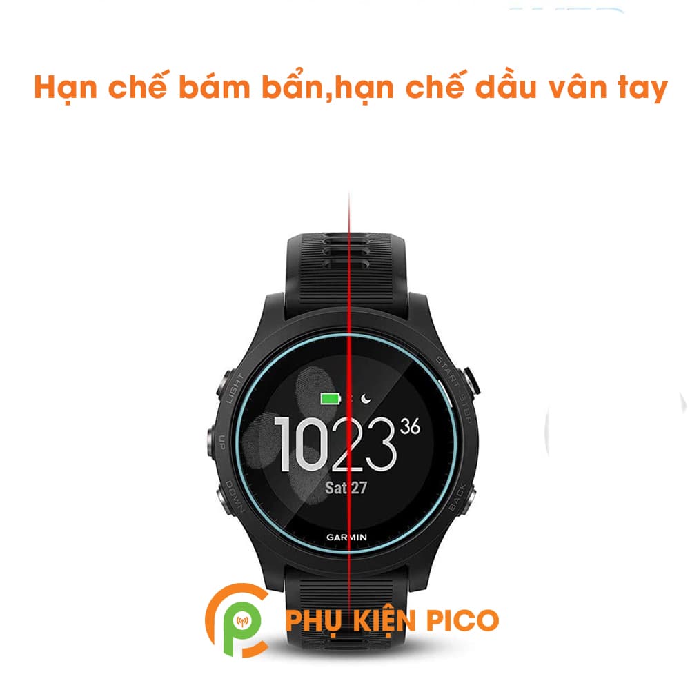 Kính cường lực đồng hồ Garmin Foreruner 935 trong suốt full màn hình độ cứng 9H - 5