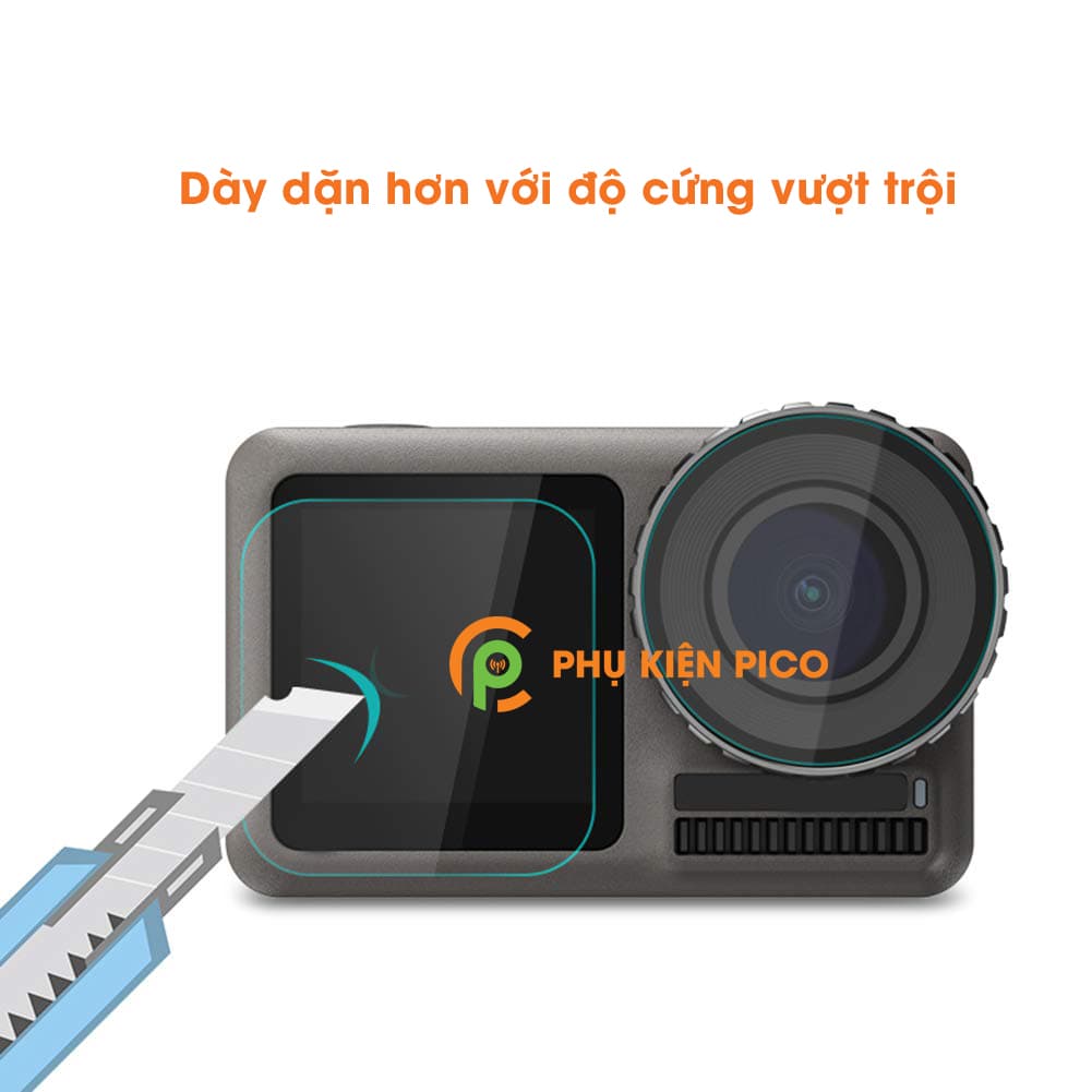 Kính cường lực GoPro DJI Osmo Action chính hãng Gor trong suốt 1 chiếc - 4