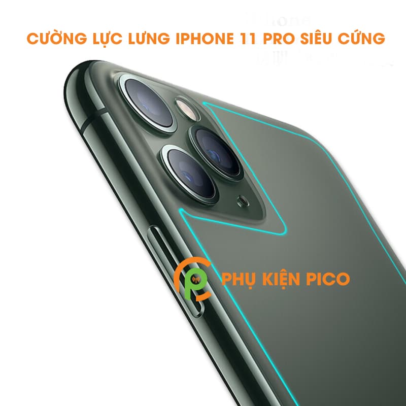 Cường lực lưng Iphone 11 Pro chính hãng Gor trong suốt 1 chiếc - 2