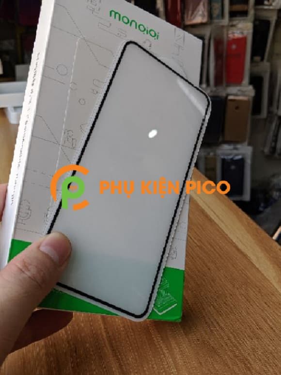Kính cường lực Xiaomi Poco F2 Pro chính hãng Monqiqi full màn hình độ cứng 9H - 6