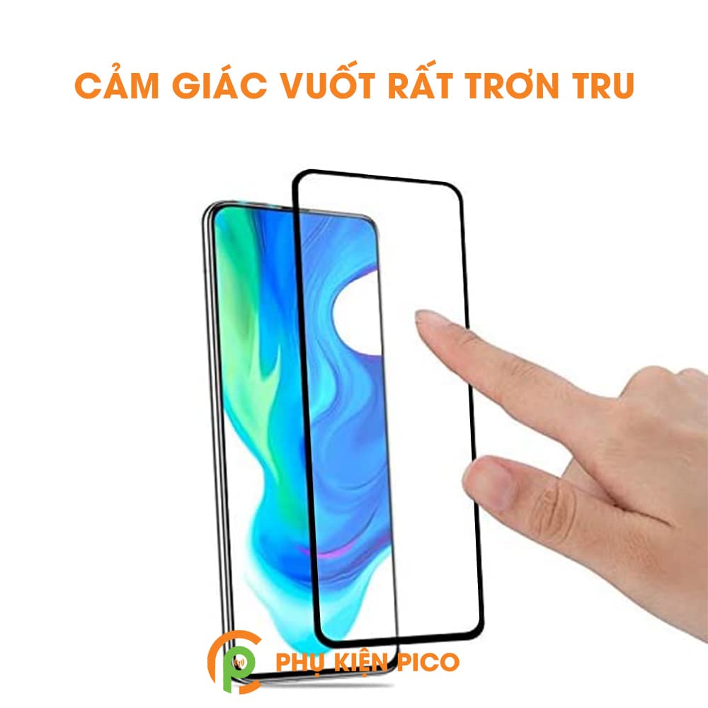 Kính cường lực Xiaomi Poco F2 Pro chính hãng Monqiqi full màn hình độ cứng 9H - 4