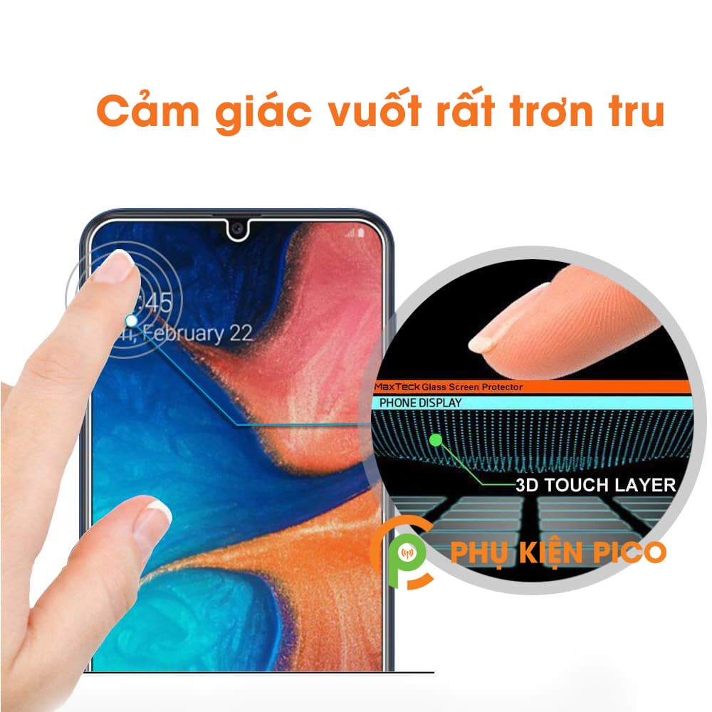 Kính cường lực Samsung Galaxy A20 chính hãng Gor trong suốt 1 chiếc - 4