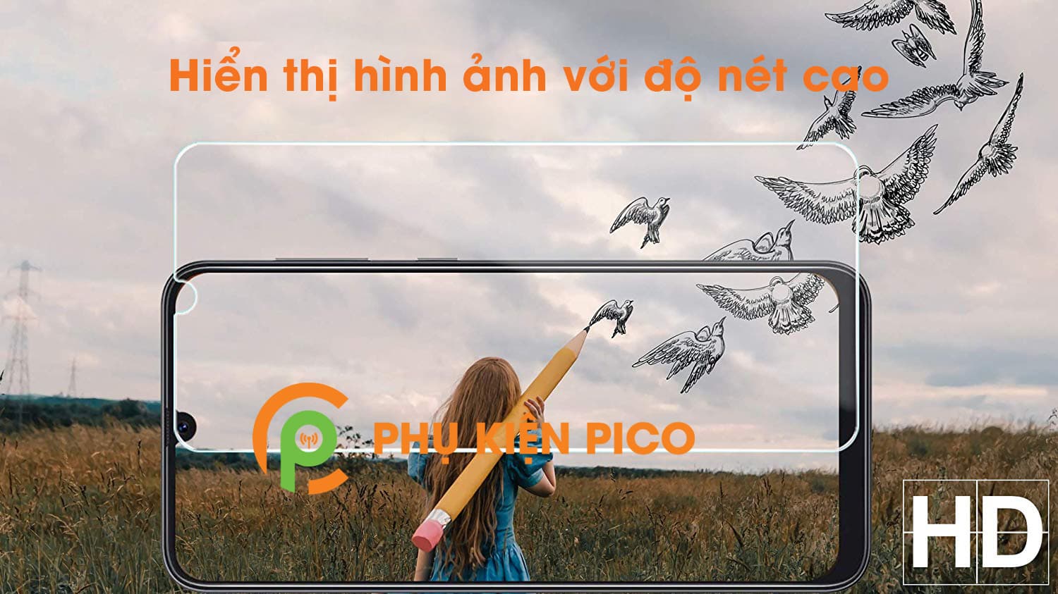 Kính cường lực Samsung Galaxy A30 chính hãng Gor trong suốt 1 chiếc - 2