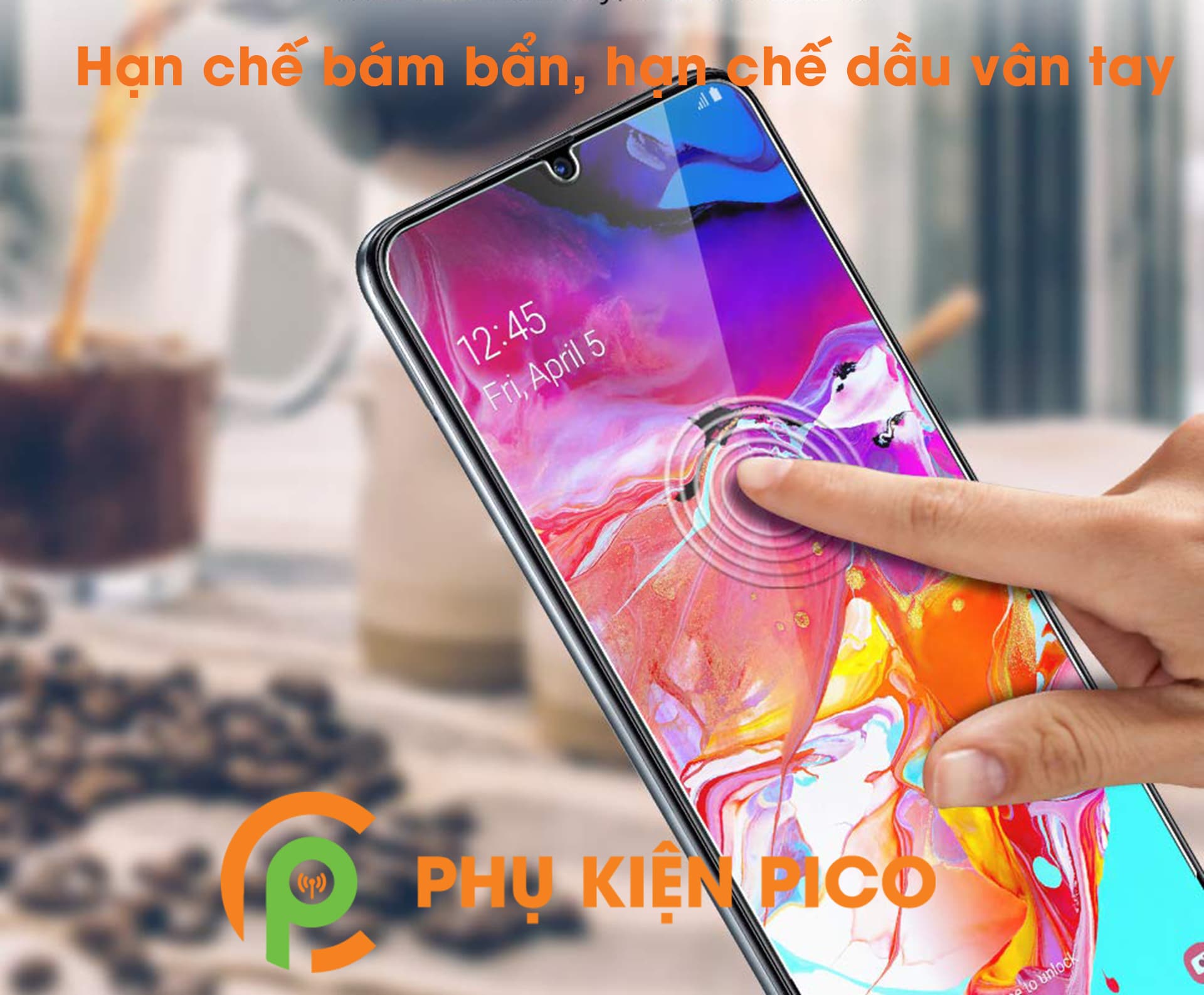 Kính cường lực Samsung Galaxy A70 chính hãng Gor trong suốt 1 chiếc - 3