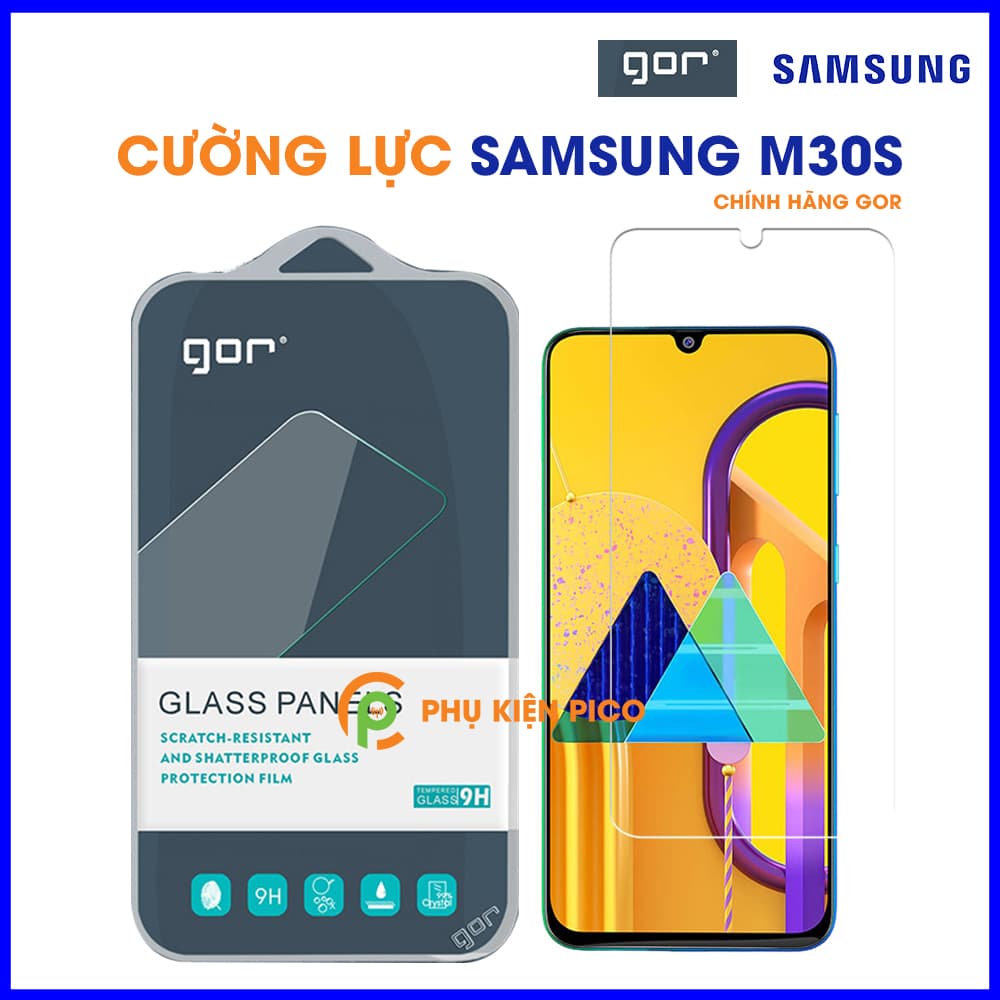 Kính cường lực Samsung Galaxy M30S chính hãng Gor trong suốt 1 chiếc
