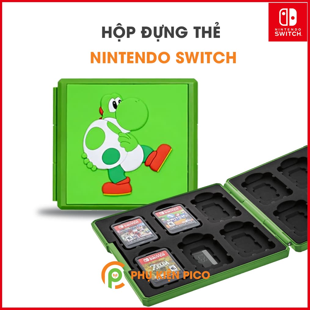 Hộp đựng thẻ game cao cấp cho Nintendo Switch siêu tiện lợi để lưu giữ các thẻ trò chơi trong bộ sưu tập của bạn - 4
