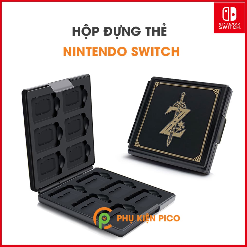 Hộp đựng thẻ game cao cấp cho Nintendo Switch siêu tiện lợi để lưu giữ các thẻ trò chơi trong bộ sưu tập của bạn - 2