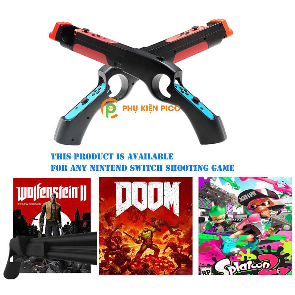 Tay cầm chơi game Nintendo Switch súng chơi game chính hãng ÍPlay - 2