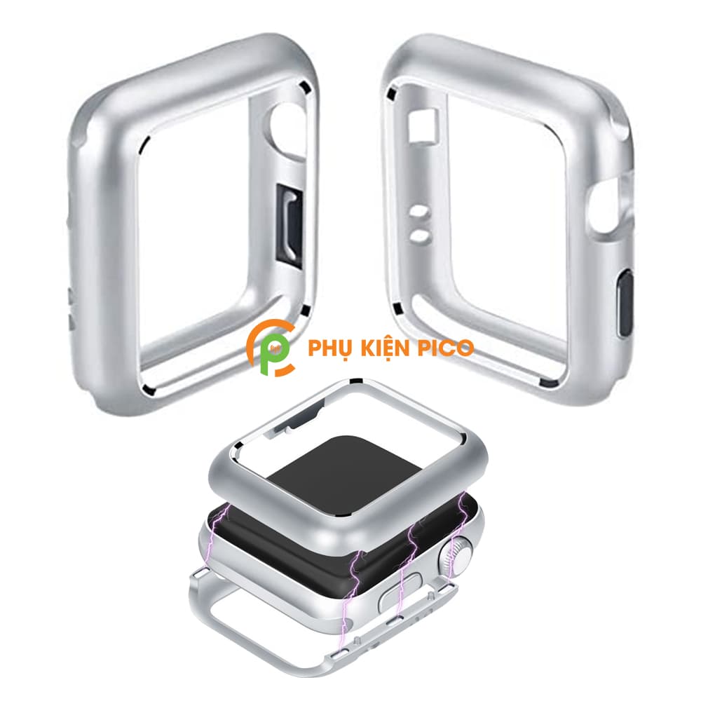 Ốp nam châm Apple Watch Series 1/2/3/4/5 38mm 42mm 40mm 44mm nhôm nguyên khối - 7
