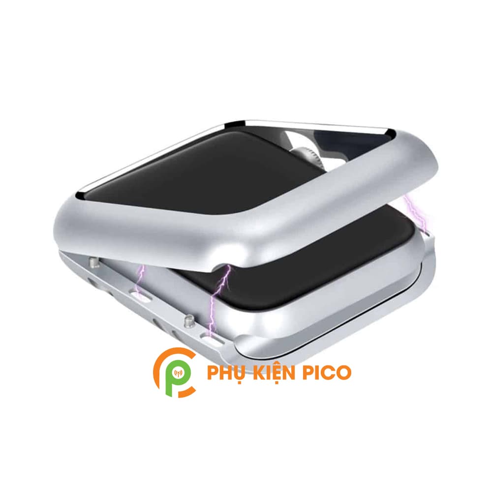 Ốp nam châm Apple Watch Series 1/2/3/4/5 38mm 42mm 40mm 44mm nhôm nguyên khối - 6