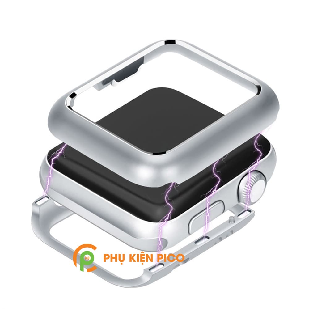 Ốp nam châm Apple Watch Series 1/2/3/4/5 38mm 42mm 40mm 44mm nhôm nguyên khối - 5