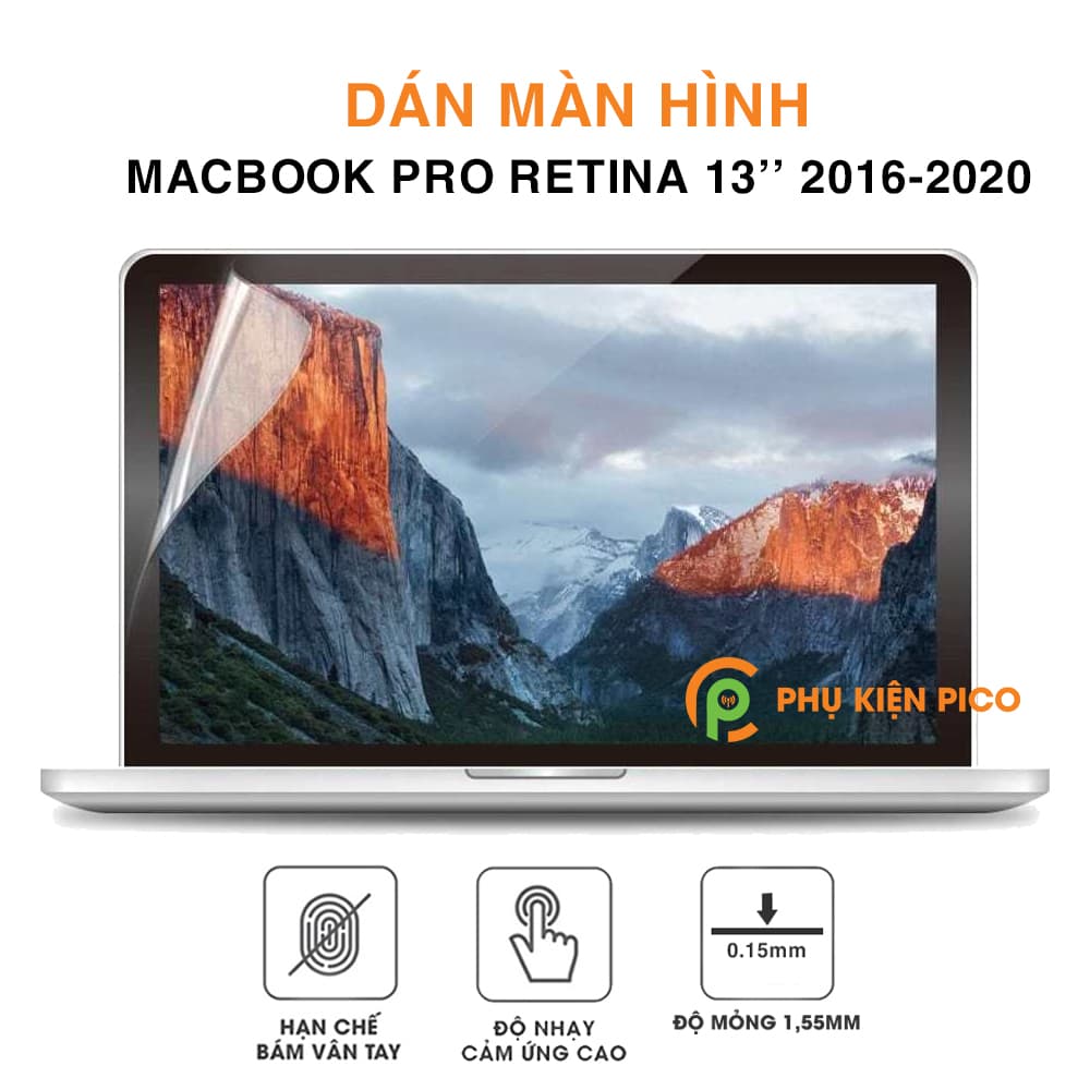 Dán màn hình Macbook Air, Macbook Pro 2012-2020 từ 13-15 inch - 9