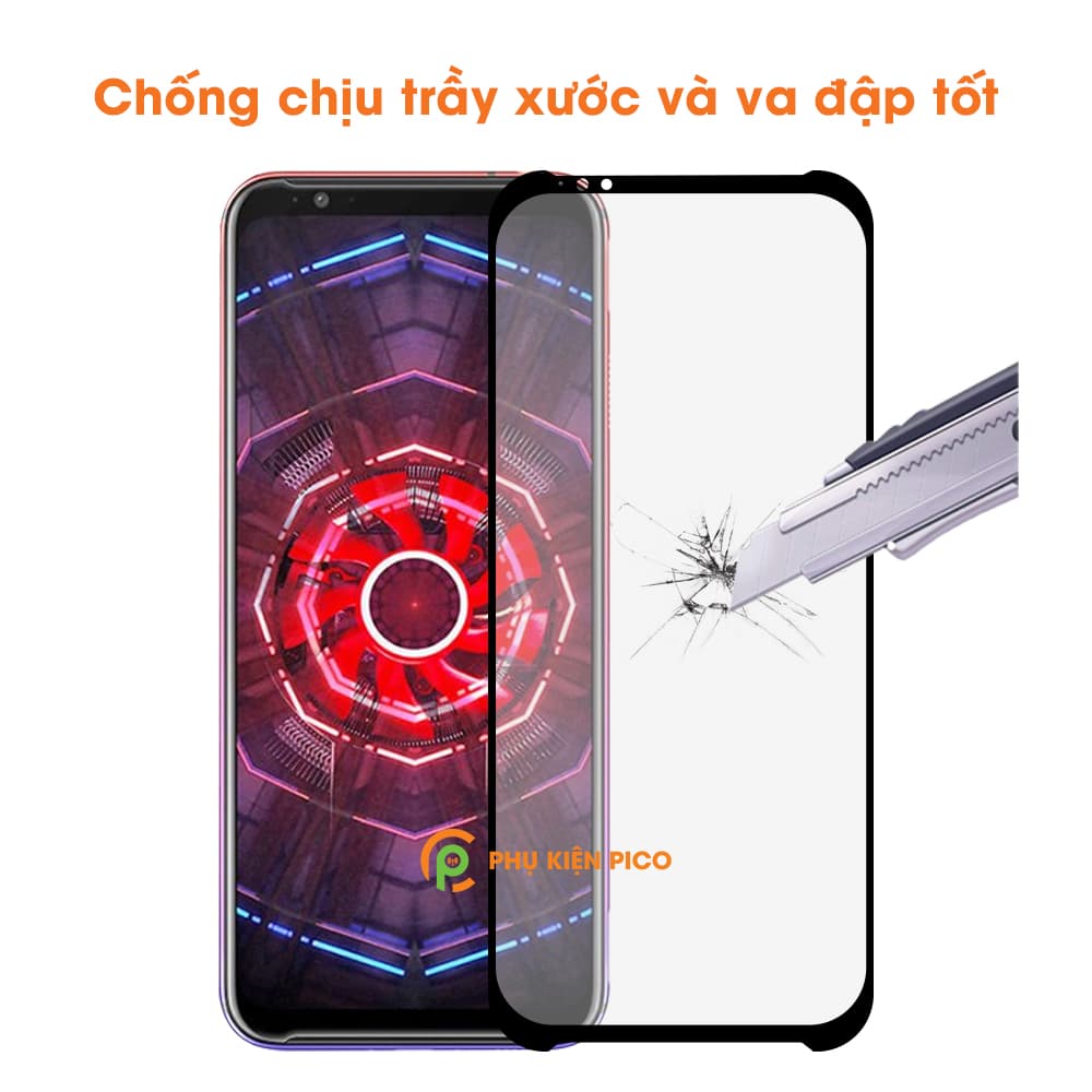 Kính cường lực Nubia Red Magic 3 chính hãng Monqiqi full viền siêu mỏng độ cứng 9H - 6