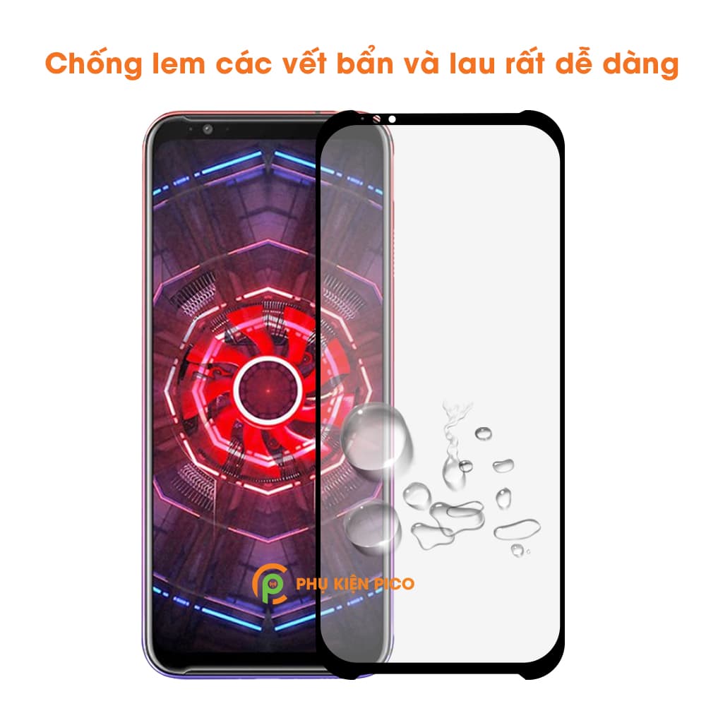 Kính cường lực Nubia Red Magic 3 chính hãng Monqiqi full viền siêu mỏng độ cứng 9H - 5