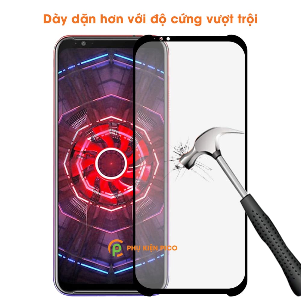 Kính cường lực Nubia Red Magic 3 chính hãng Monqiqi full viền siêu mỏng độ cứng 9H - 4