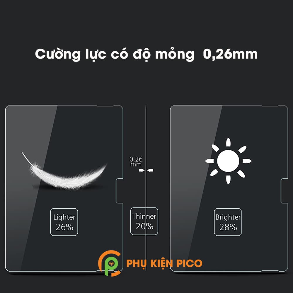 Kính cường lực Surface Go 2 trong suốt full màn hình máy tính bảng độ cứng 9H – Dán màn hình Surface Go 2 - 4