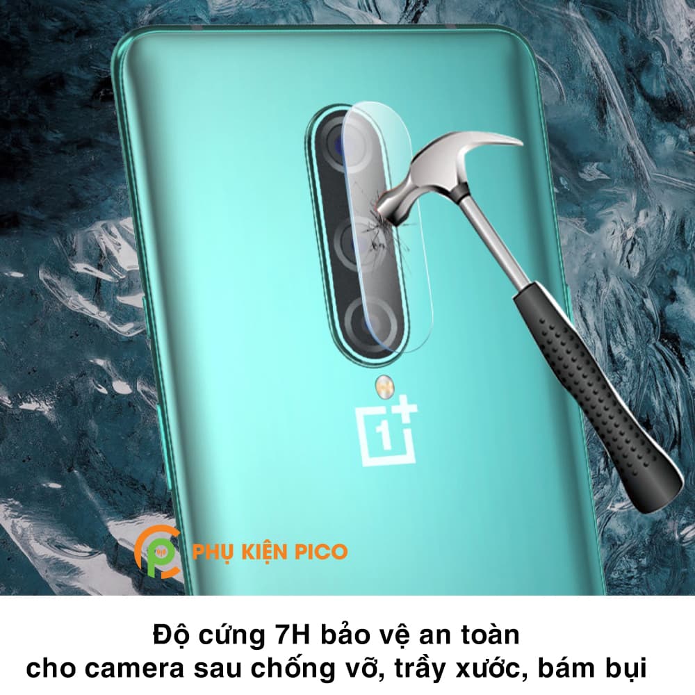 Cường lực camera Oneplus 8 trong suốt độ cứng 7H chống trầy xước – Dán camera - 2