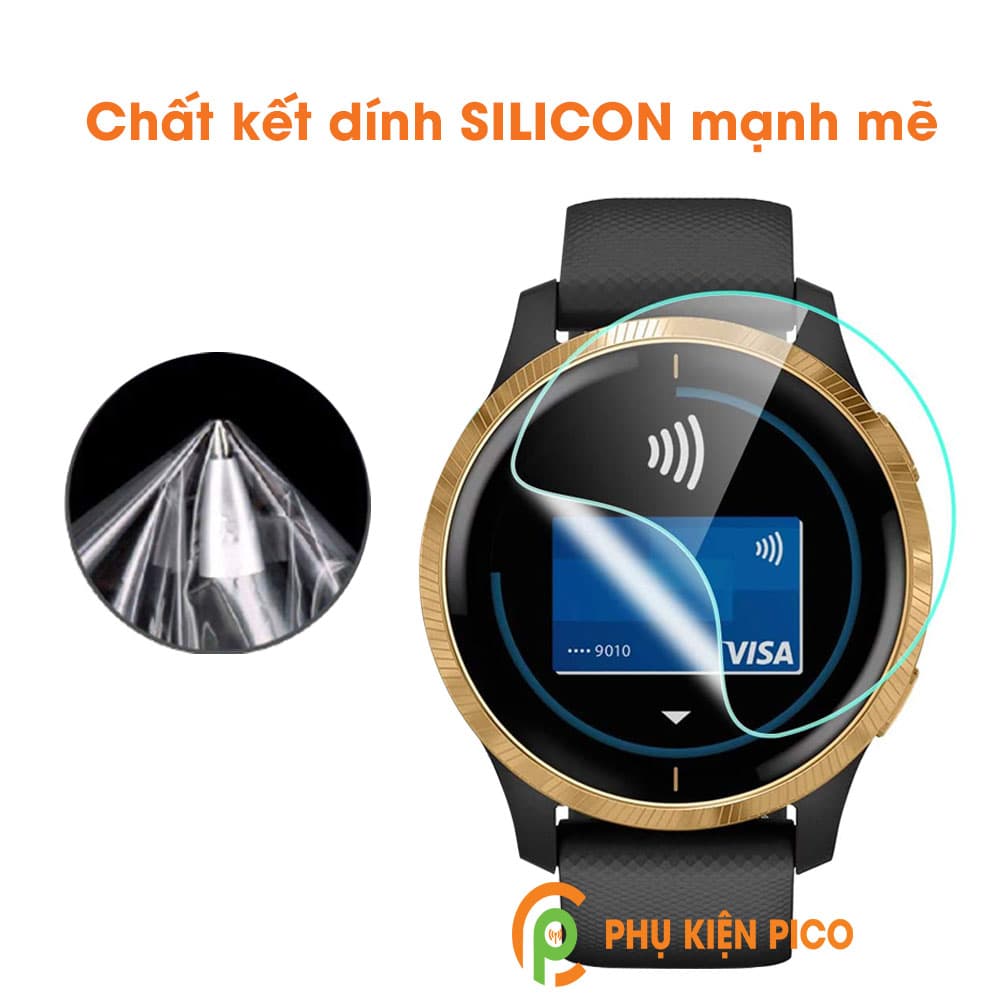 Dán màn hình đồng hồ Garmin Venu PPF cao cấp dẻo trong suốt - 6