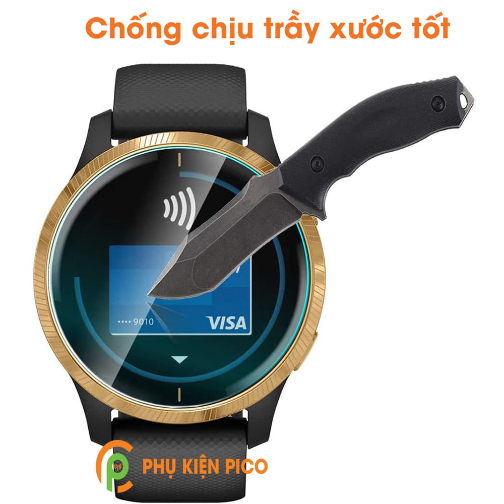Dán màn hình đồng hồ Garmin Venu PPF cao cấp dẻo trong suốt - 4