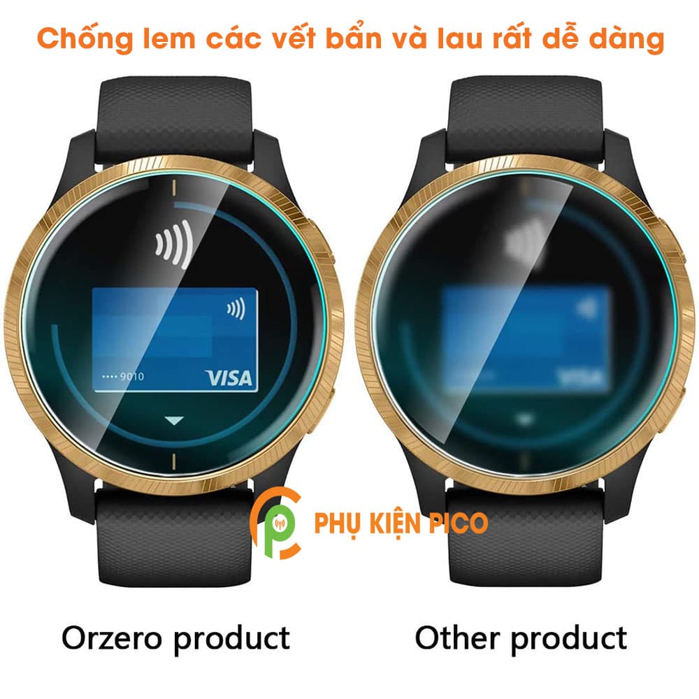 Dán màn hình đồng hồ Garmin Venu PPF cao cấp dẻo trong suốt - 3
