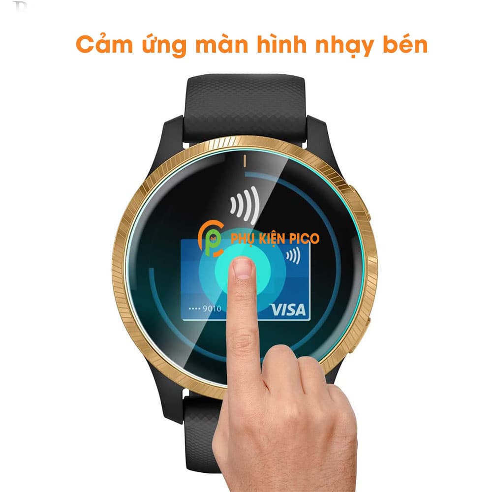 Dán màn hình đồng hồ Garmin Venu PPF cao cấp dẻo trong suốt - 2