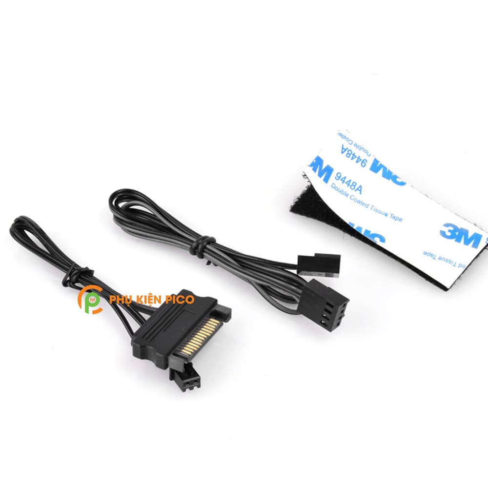 Bộ chia quạt Fan hub DeepCool FH-10 - hỗ trợ 10 cổng PWM, 3 pin và 4 pin - 2